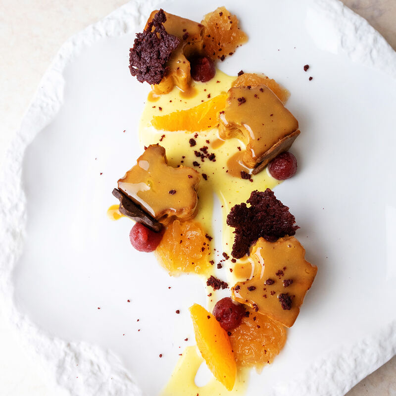 Dish by chef Stanislav Kubarev