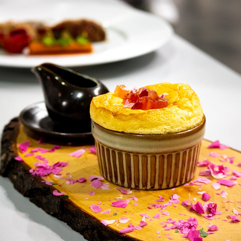 Dish by chef Stanislav Kubarev