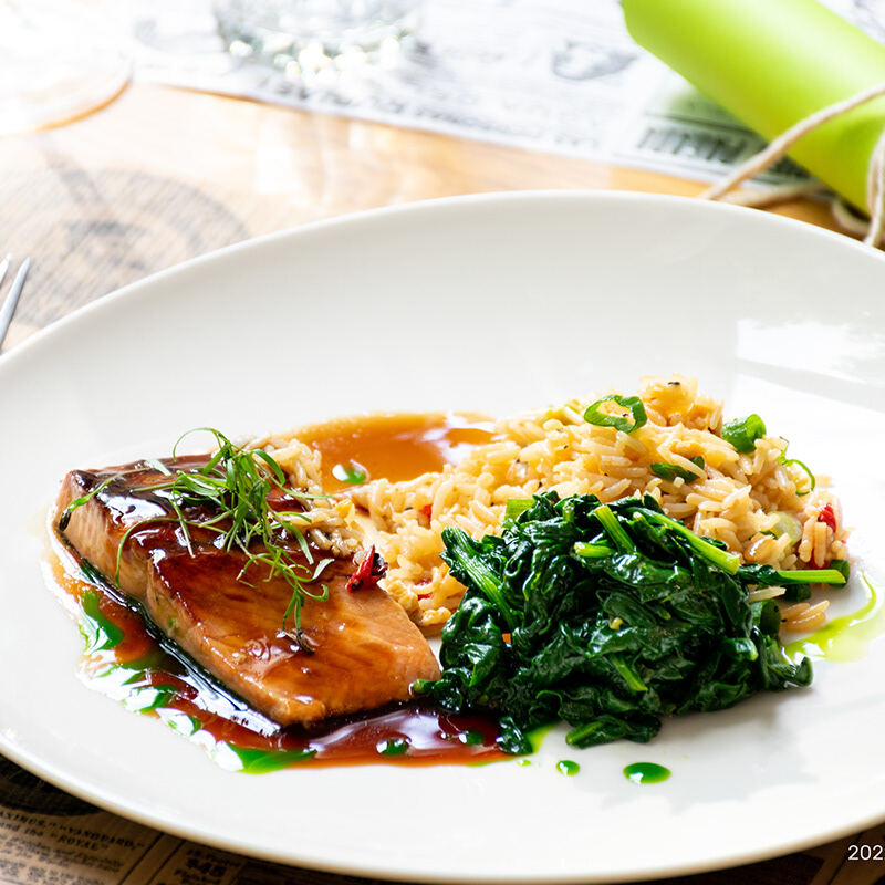 Dish by chef Stanislav Kubarev
