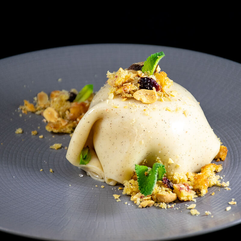 Dish by chef Stanislav Kubarev
